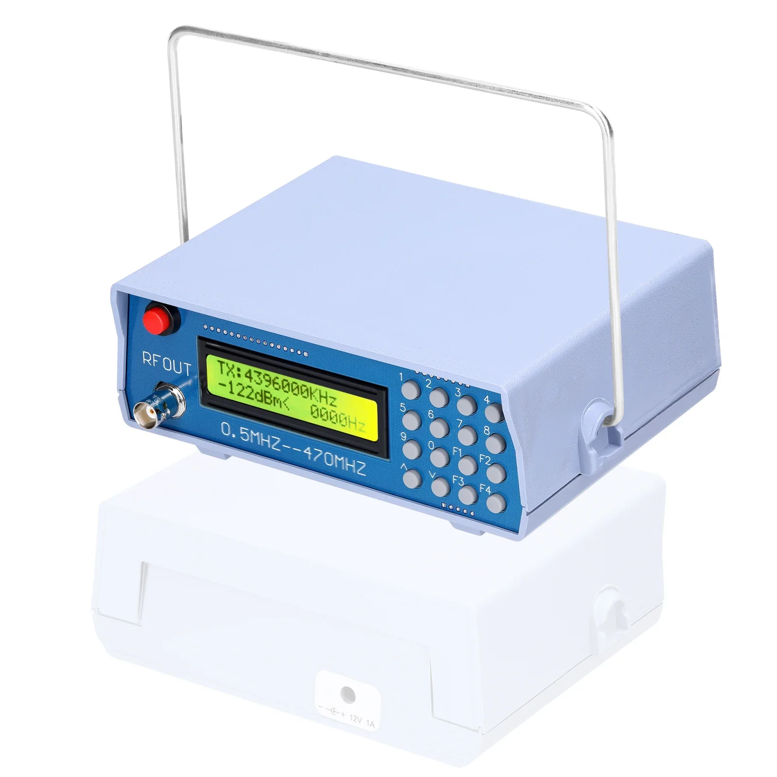 0.5MHz-470MHz Electric Power RF Function Digital Signal Generator Meter for FM Radio Walkie-talkie Debug CTCSS Singal Output - Image 3