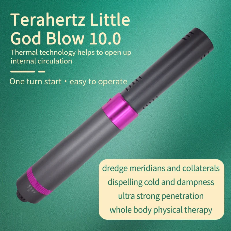 10.0 Blue Light Thz Massager Activator Power Machine Terahertz Pro Wave Cell Phystiotherapy Itera Care Terahertz Blower Device - Image 2