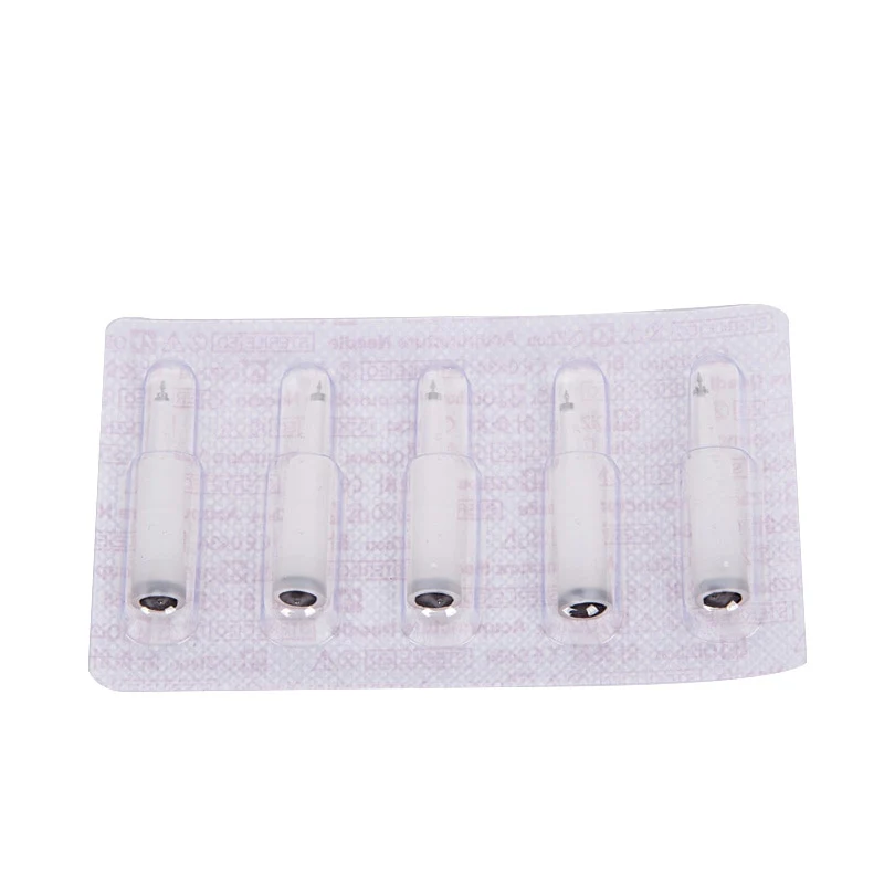 100pcs Sterile Ear Press Needle EAN Ear Acupuncture Needles Auricular Acupunture Massage Ear Needle 1 Box Stimulator Massager - Image 4