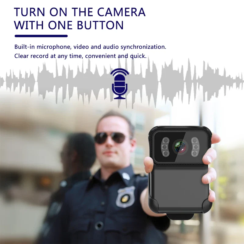 1080P HD Portable body Action Camera CS02 WiFi DV Waterproof Camcorder Loop Recording IR Night Vision Cam MP4 Video - Image 4