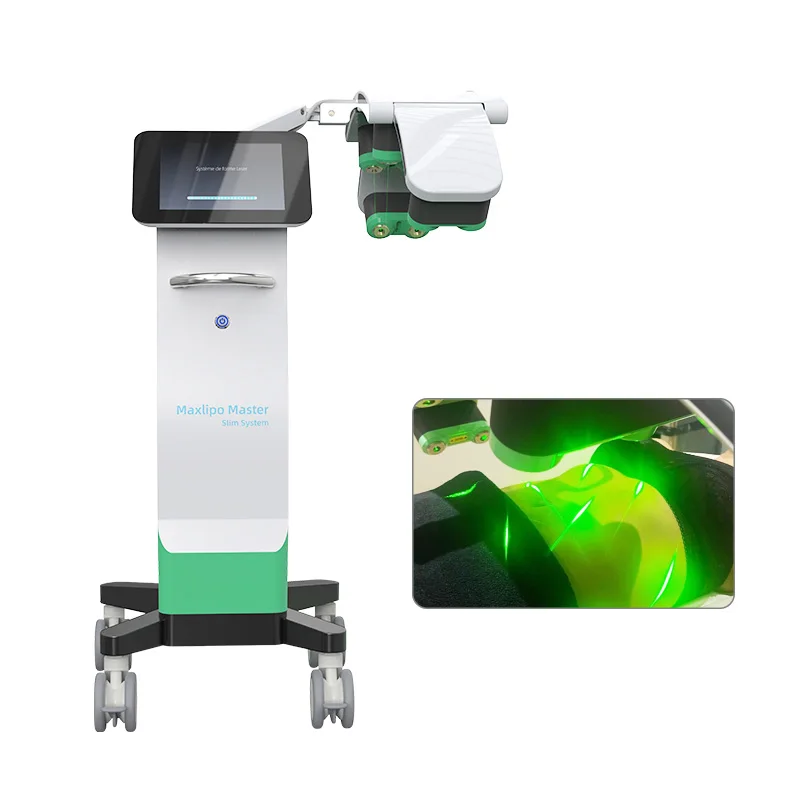 10D Maxlipo Master Therapy Pain Wound Healing 532nm lipolaser Shape Slimming Machine Lipolysis Fat Removal Weight Lose burn fat - Image 4