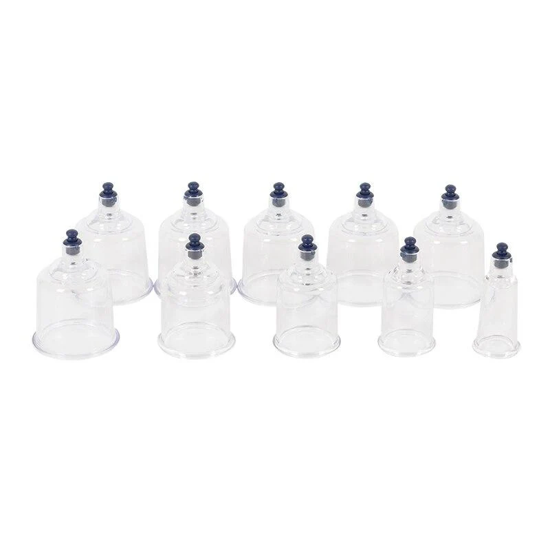 10pcs Acupunture Vacuum Cupping Set ventosa Suction Cans Cups jar Massager vacuum suction therapy cupping set cans for massage - Image 3
