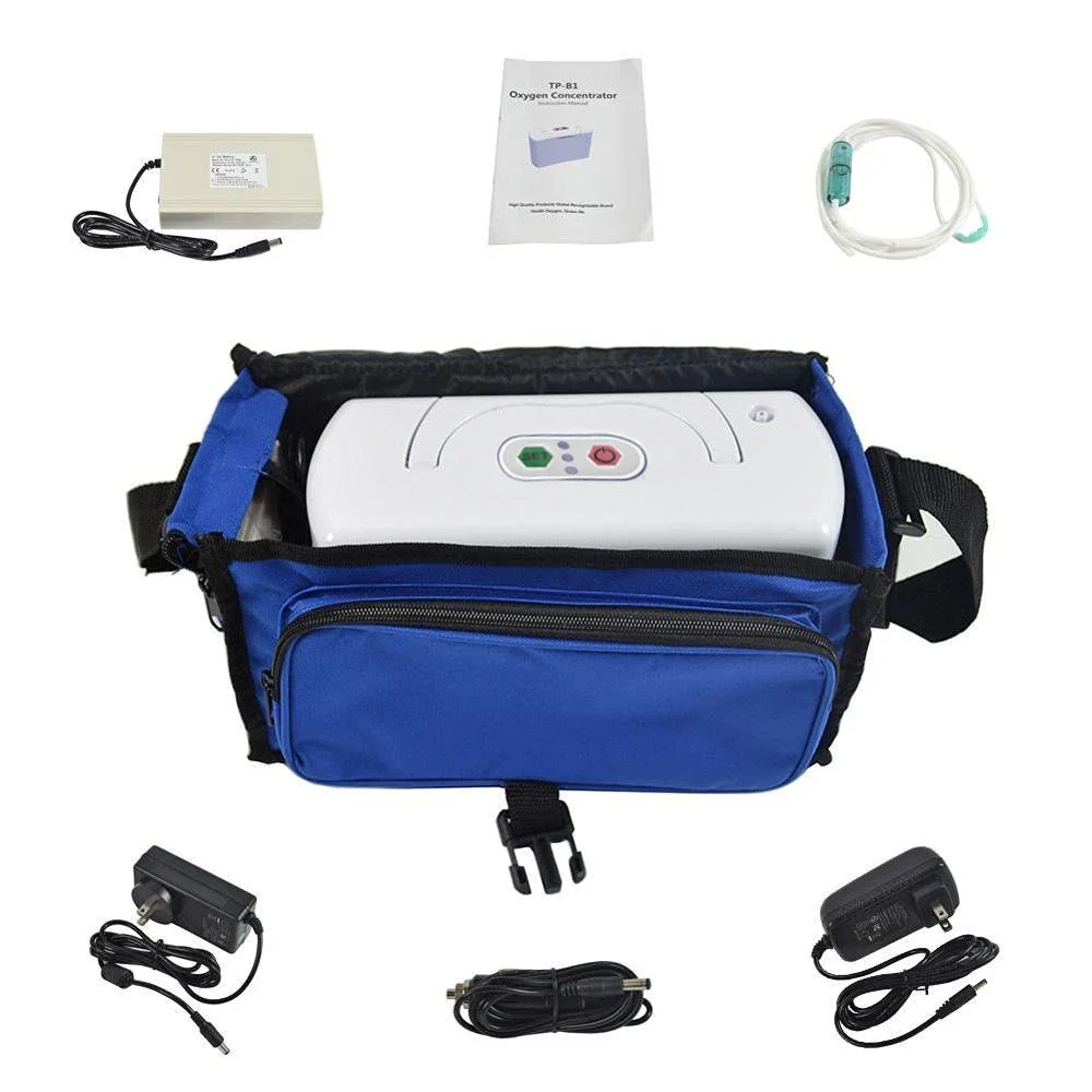110/220V 3L mini Portable Oxygen Concentrator with Battery for Home Travel and Car Use Low Noise - Image 2