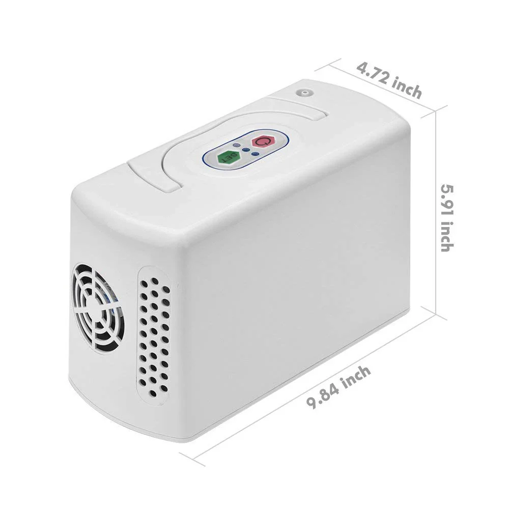 110/220V 3L mini Portable Oxygen Concentrator with Battery for Home Travel and Car Use Low Noise - Image 6