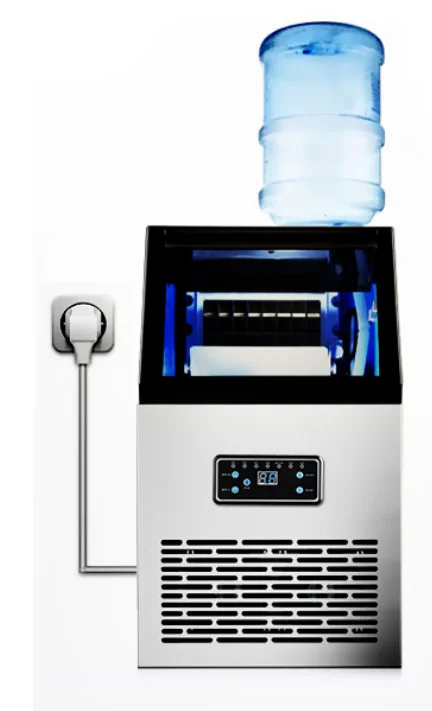 60KG 70KG 80KG Ice Maker Commercial Cube Ice Machine Automatic /Home Ice Machine / For Bar / Coffee Shop / Tea Shop - Image 7