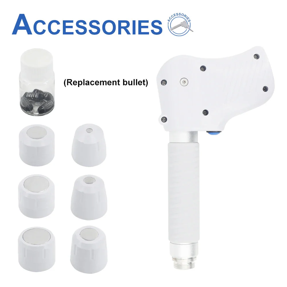 12Bar Pneumatic Shockwave Therapy Machine For 2023 New ED Treatment Pain Relief Professional Shock Wave Body Relaxation Massager - Image 3