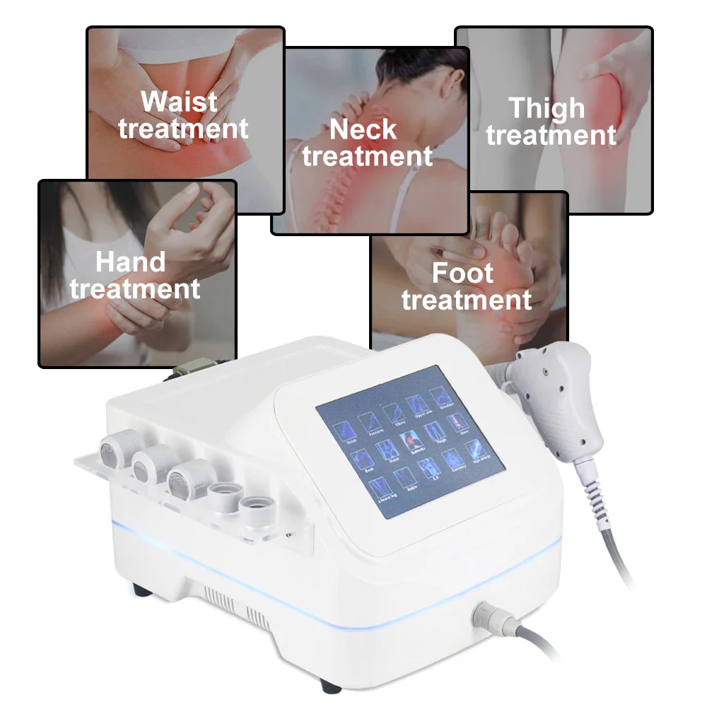 12Bar Pneumatic Shockwave Therapy Machine For 2023 New ED Treatment Pain Relief Professional Shock Wave Body Relaxation Massager - Image 5