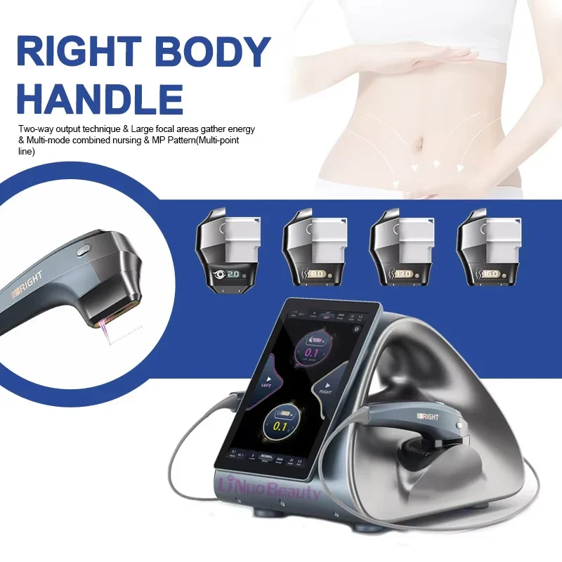 Multifunctional HIFU 12D MPT Anti Aging Facial And Body Face Lift Liposonic Cellulite Reduction Machine - Image 3