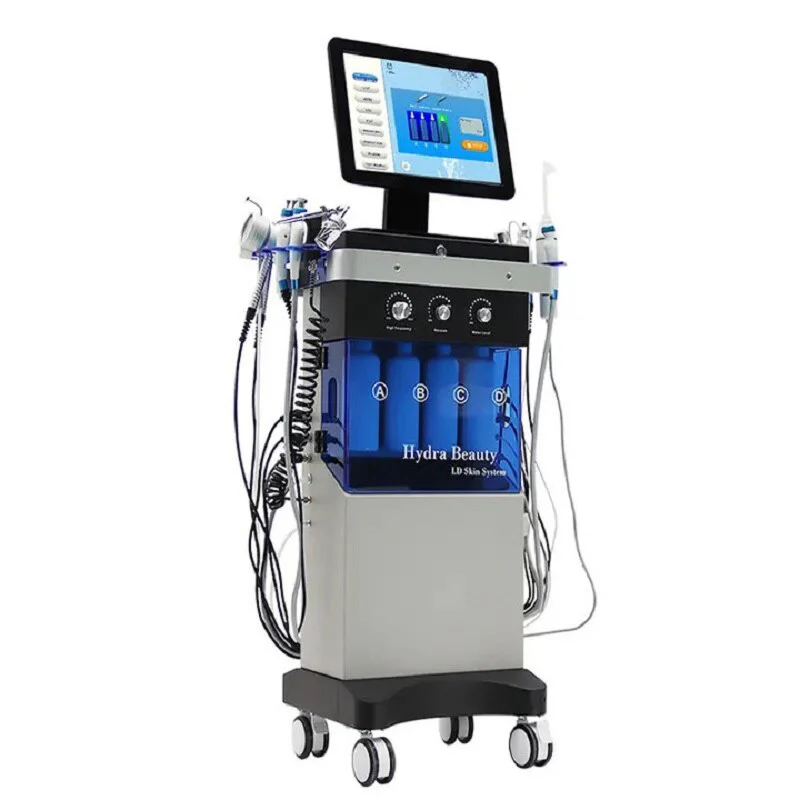 14 in 1 Oxygen Water Dermabrasion Facial Cleansing Skin Rejuvenation Beauty Equipment - Image 4