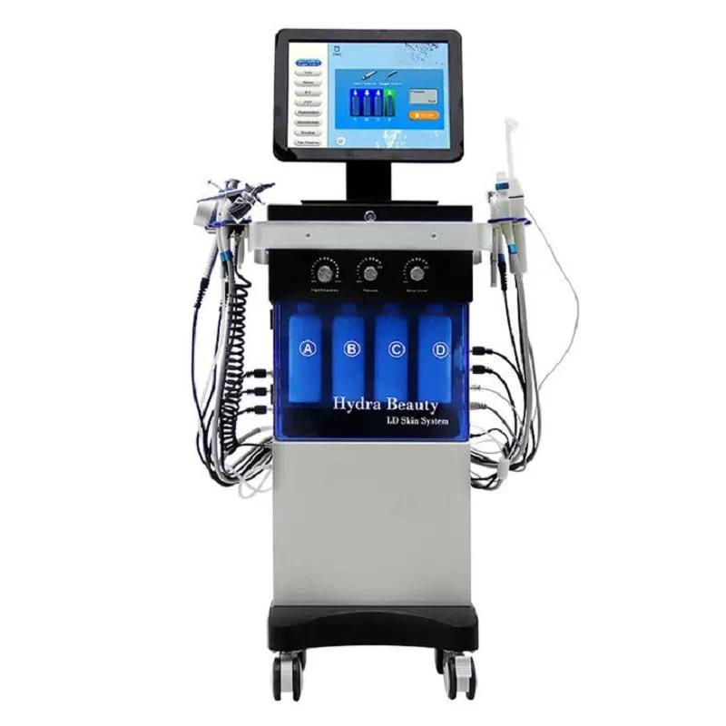 14 in 1 Oxygen Water Dermabrasion Facial Cleansing Skin Rejuvenation Beauty Equipment - Image 9