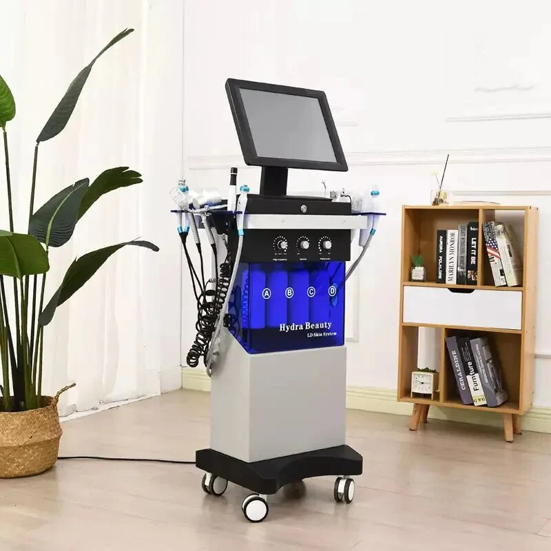 14 in 1 Oxygen Water Dermabrasion Skin Cleansing Facial Rejuvenation Beauty Equipment - Image 7
