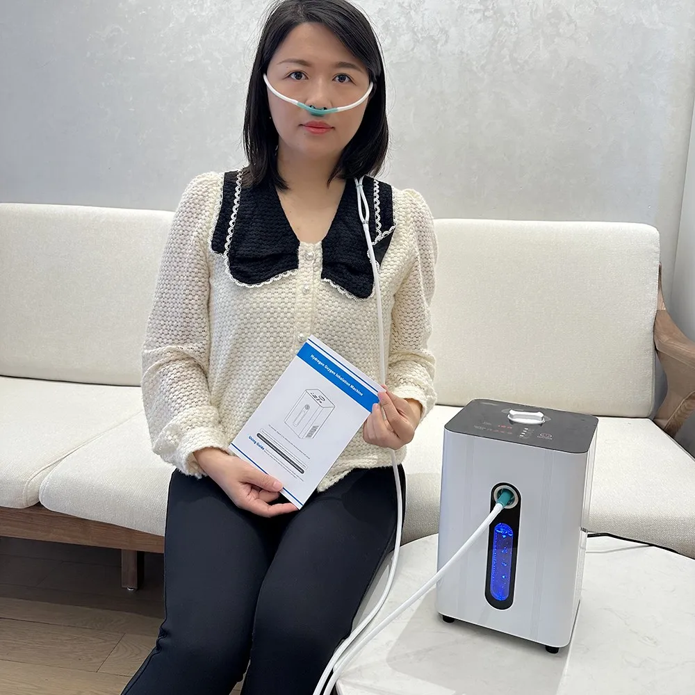 150ml Large Flow Hydrogen Inhalation Machine Hydrogen Water Generator 99.99% Pure H2 Inhalation Low Noise DuPont SPE PEM Oxygen - Image 4