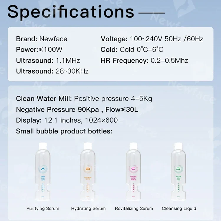 17 IN 1 Hydra Dermabrasion Face Skin Care Beauty Salon Spa Equip Hydro Machine Professional Manufacturer - Image 6