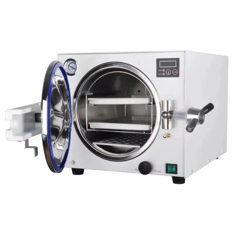 18L Dental Steam Autoclave Sterilizer Commercial Electric Stainless Steel English Interface