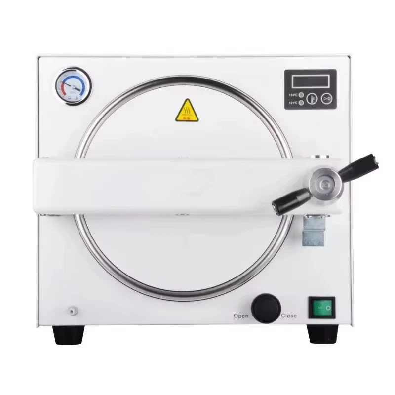 18L Dental Steam Autoclave Sterilizer Commercial Electric Stainless Steel English Interface - Image 5