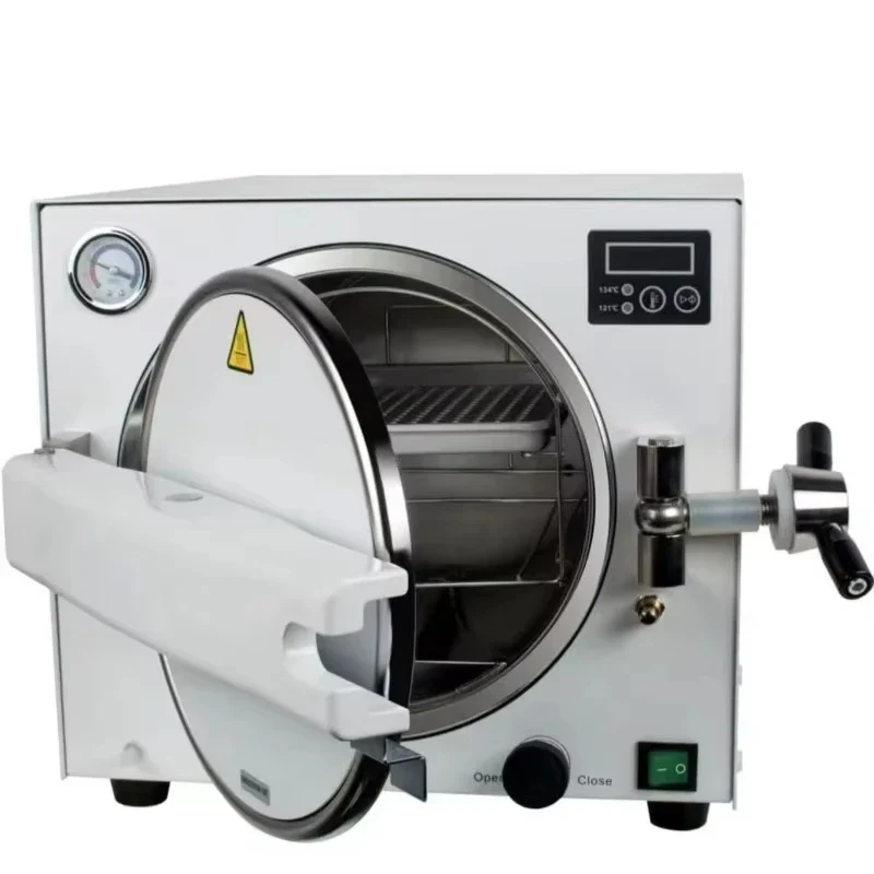 18L Dental Steam Autoclave Sterilizer Commercial Electric Stainless Steel English Interface - Image 6