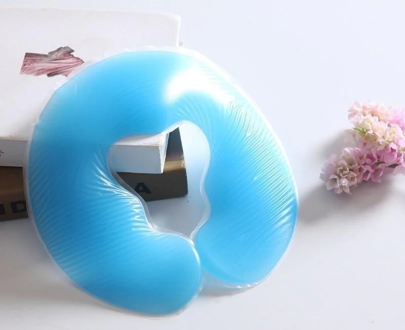 1Pcs Health Care Silicon Spa U Shape Pillow Spa Gel Pad Face Rest Body Back Massage Overlay Silicone Face Pillow Cradle Cushion - Image 3
