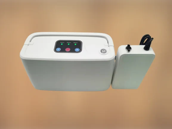 2 Batteries Continuous Oxygen Concentrator Portable Oxygen Generator Oxygenerator Outdoor Oxygen Chamber Household O2 Bar - Image 4