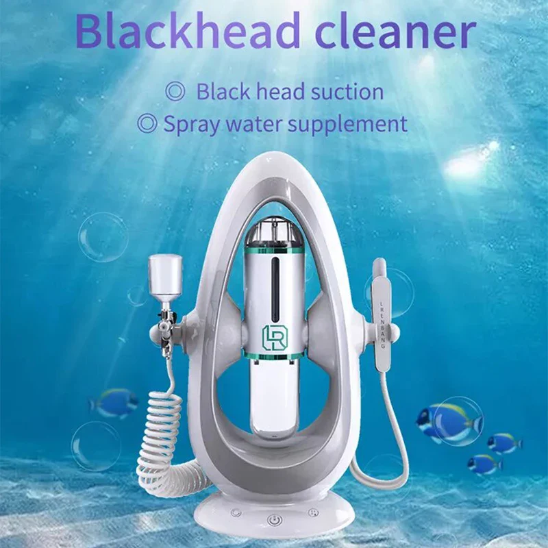 2-IN-I Hydra Dermabrasion Aqua Peeling SPA Beauty Machine Facial Hydration Sprayer Water Injection Vacuum Blackhead Face Clean - Image 2