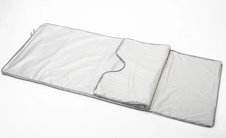 2 Zone FIR Sauna Far Infrared Body Slimming Sauna Blanket Heating Therapy Slim Bag Spa Weight Loss Body Detox Machine - Image 9