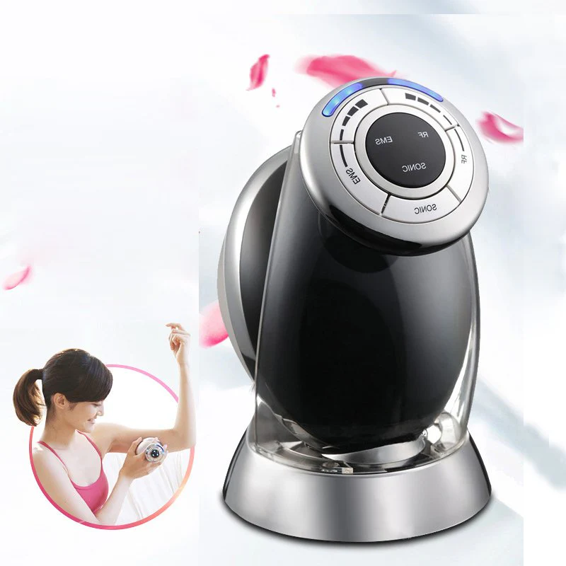 New 3 IN 1 EMS RF ULTRASONIC Cavitation Fat Burner Dissolve Lipo Massager Body Slimming Shaping Fitness Beauty Instrument