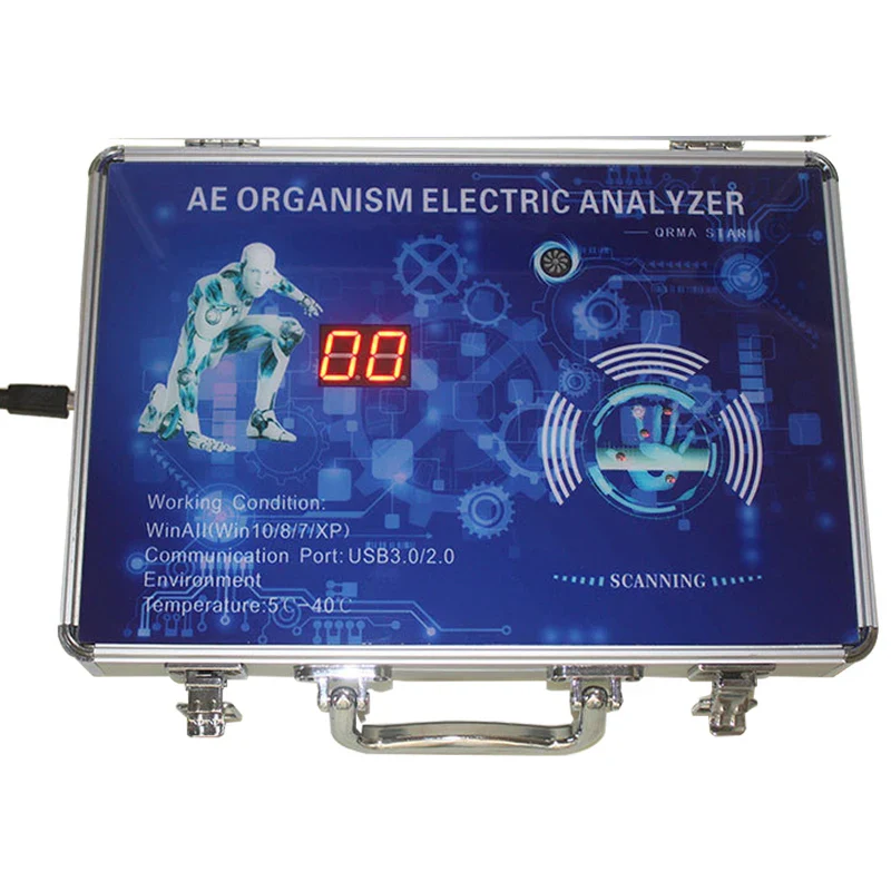 9rd Generation New Updated Touch Hi-tech Quantum Magnetic Health Analyzer Ver.4.7.0 Middle Size Health Sub Analyzer - Image 6