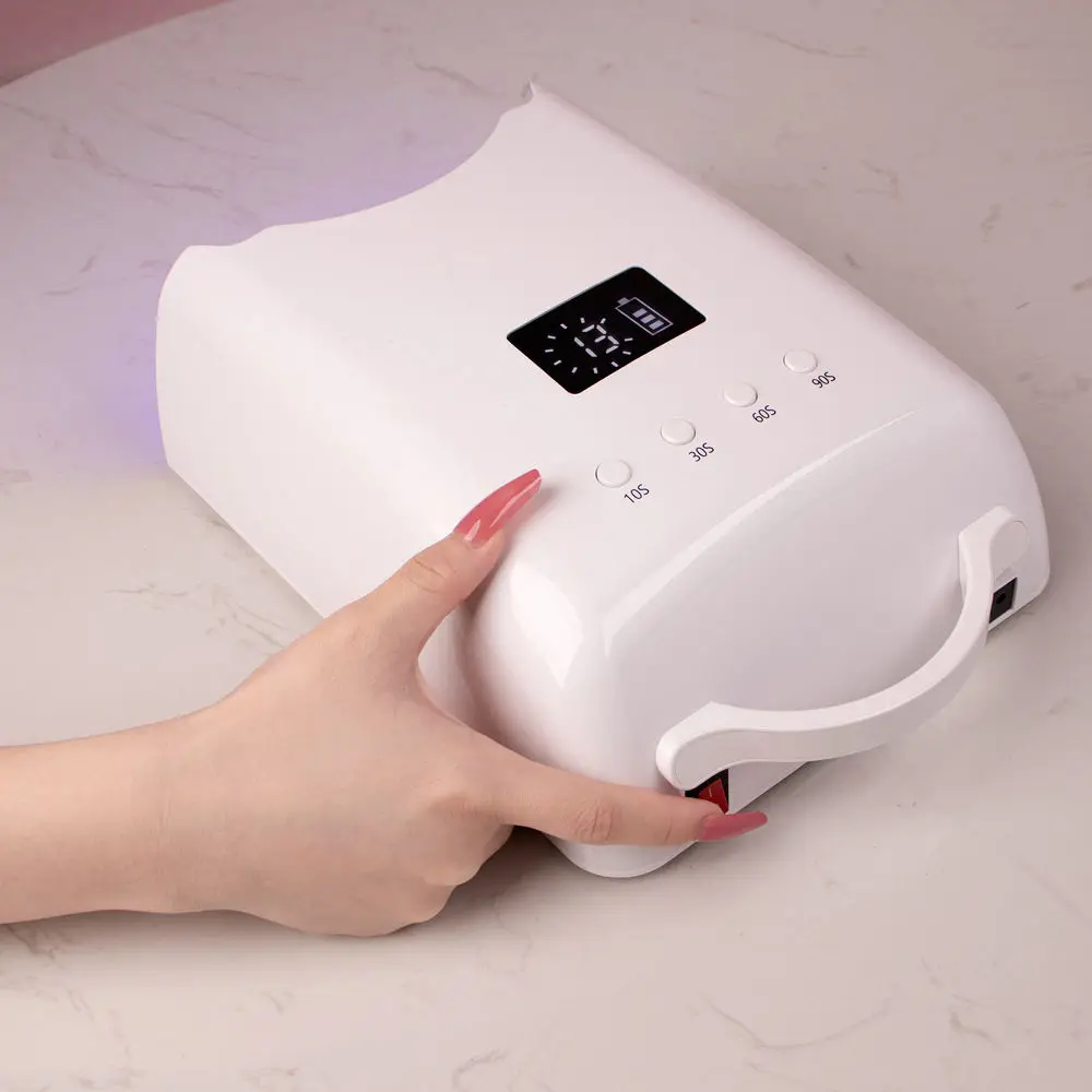2023 New Gradient Color Nail Dryer 78W Rechargeable Best pro LED Nail UV Dryer Lamps Cordless UV Led Nail Lamp - Image 5