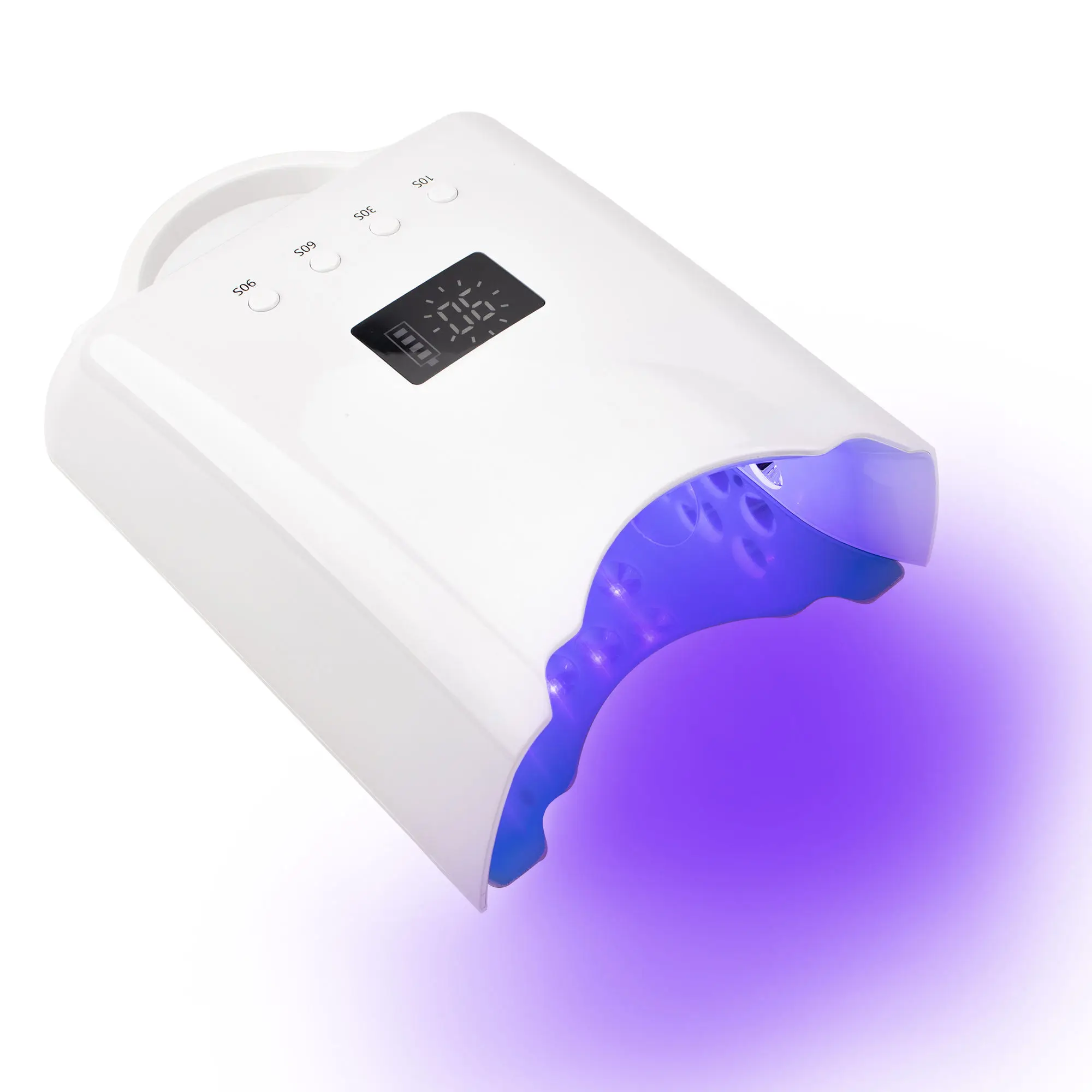 2023 New Gradient Color Nail Dryer 78W Rechargeable Best pro LED Nail UV Dryer Lamps Cordless UV Led Nail Lamp - Image 6
