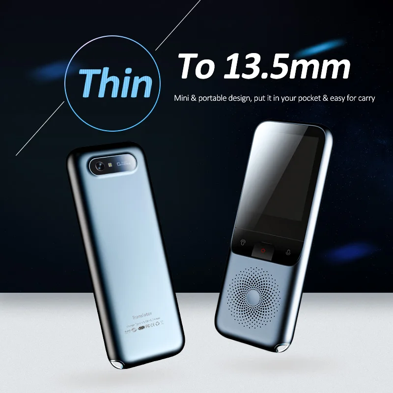 2023 New T11 Portable Audio Translator 138 Language Smart Translator Offline In Real Time Smart Voice AI Voice Photo Translator - Image 4