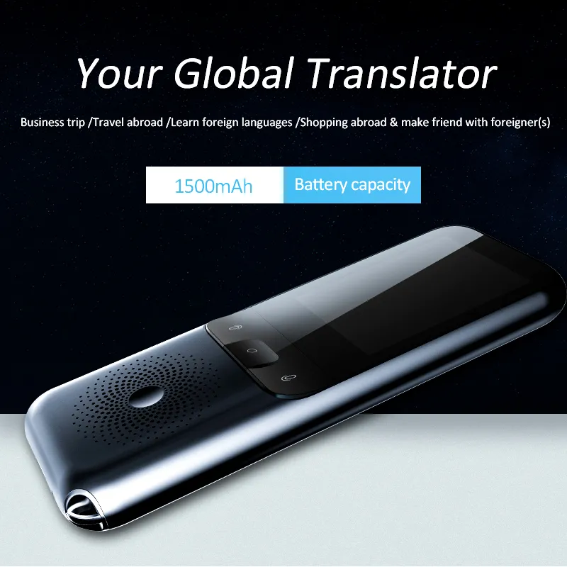 2023 New T11 Portable Audio Translator 138 Language Smart Translator Offline In Real Time Smart Voice AI Voice Photo Translator - Image 6