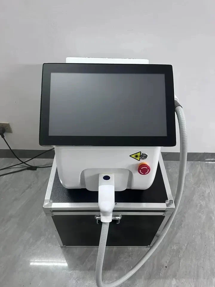 Newest 15.6 inch 2 in 1 Laser Hair Removal Diode 755 808 1064 3 Wavelength Beauty Machine 2500W Professional 1 or 2 handles - Image 7