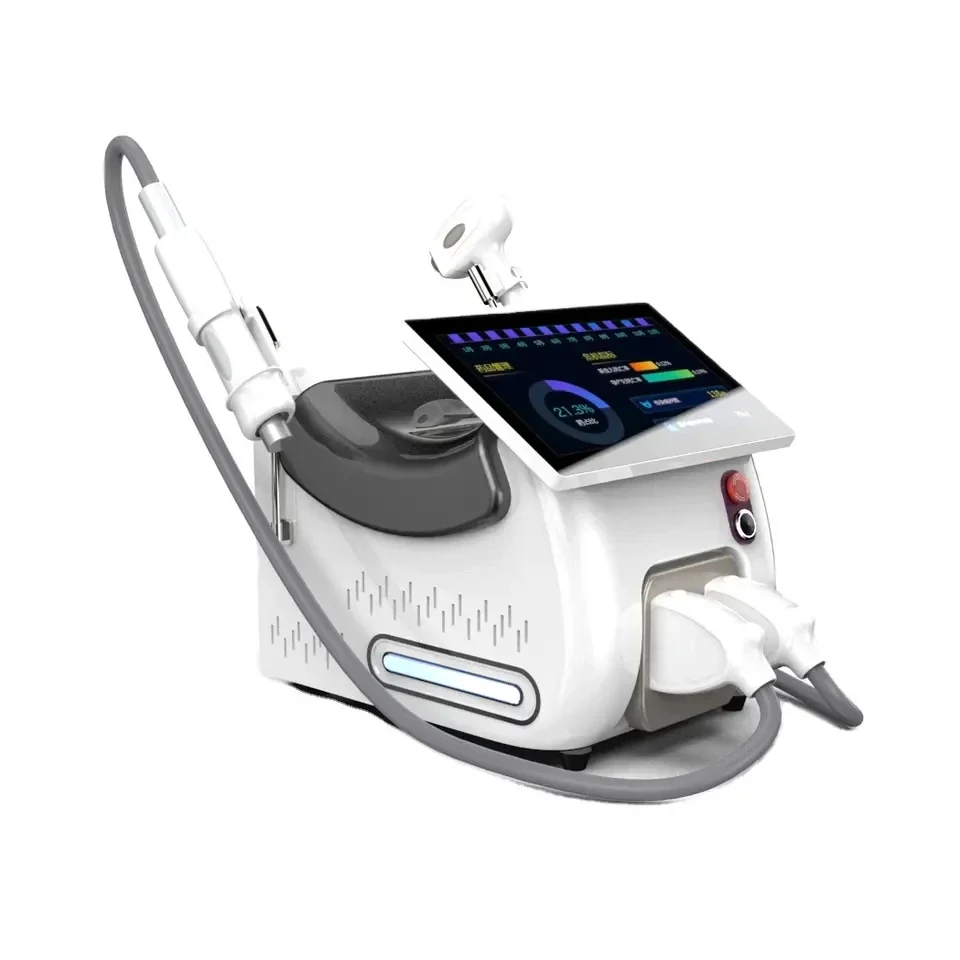 Newest 15.6 inch 2 in 1 Laser Hair Removal Diode 755 808 1064 3 Wavelength Beauty Machine 2500W Professional 1 or 2 handles - Image 8