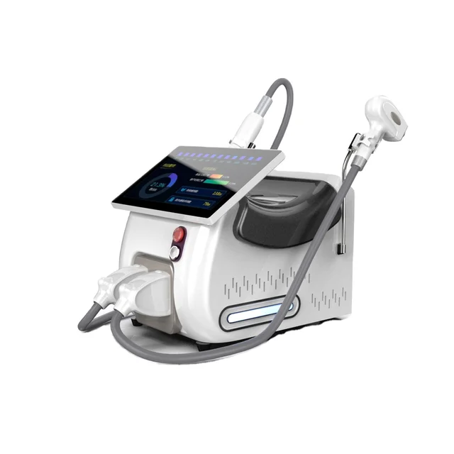 Newest 15.6 inch 2 in 1 Laser Hair Removal Diode 755 808 1064 3 Wavelength Beauty Machine 2500W Professional 1 or 2 handles - Image 9