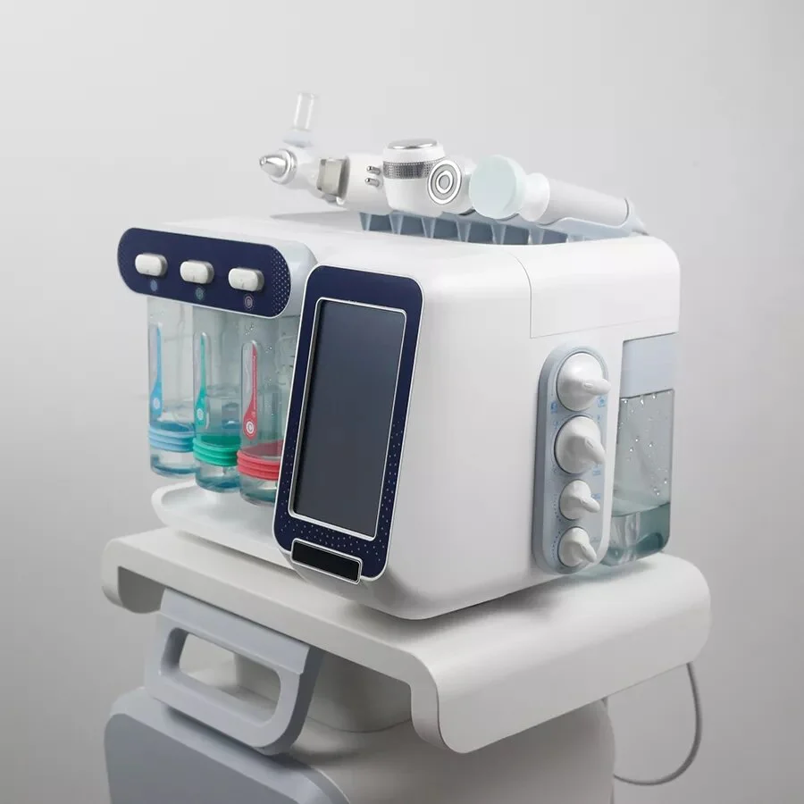 2023 Newest H2O2 Skin Beauty Face Care Aqua Peeling Hydro Dermabrasion Scrubber Hydrofacial Machine - Image 5