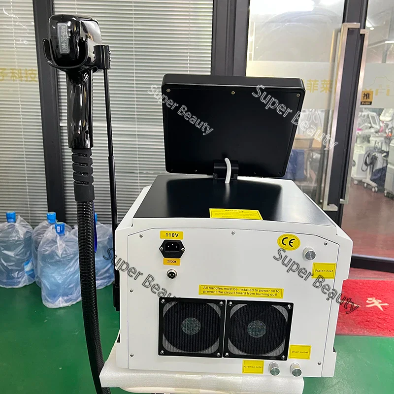 Newest PortableHigh Quality 808 Diode Laser Hair Removal 3 Wavelength 755nm 808nm 1064nm Diode Permanent Laser Hair Remo - Image 6