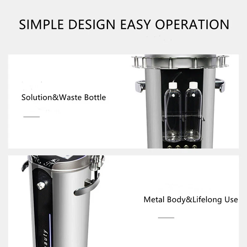 Professional 10 in 1 Hydra Facial Cleansing Skin Care Hydro Dermabrasion Machine Microdermabrasion Beauty Equipment - Image 4