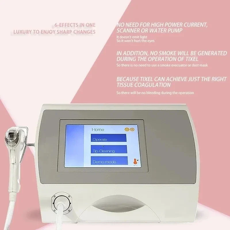 latest Tixel Thermal Fractional Tixel Fraccional Pigment Scar and Wrinkle Stretch Remover Salon Home Beauty - Image 2
