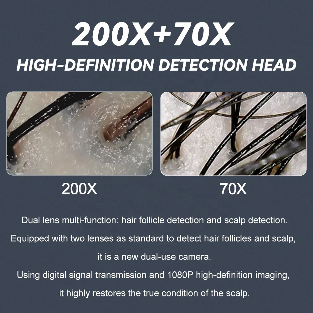 2024 New Arrivals Multifunctional 15 inch 5 In 1 High Frequency Hair Scalp Massage Device For Hair Spa - Image 6