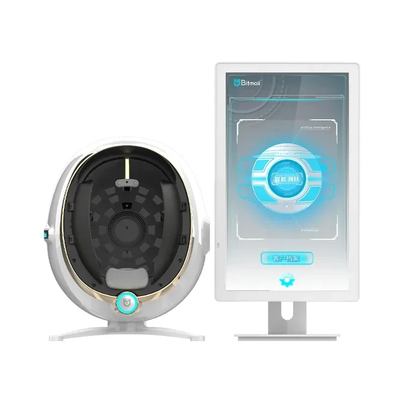 21.5-Inch Skin Analyzer 3D Test Facial Scanner Machine Scope With Plus ipad for Beauty Salons - Image 4
