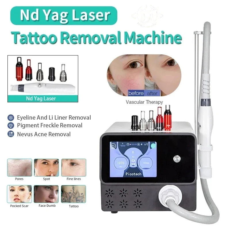 New Nd Yag Laser Tattoo Removal Pico Laser Portable Pico Laser Tattoo Removal Machine Tattoo Laser Removal - Image 2