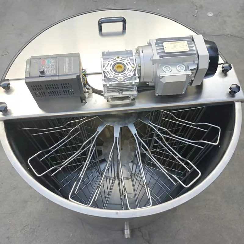 220V 110V Electric 12 Frames 24 Frames Auto Reverse Reversible Honeycomb Honey Extractor Beekeeping Equipment - Image 6