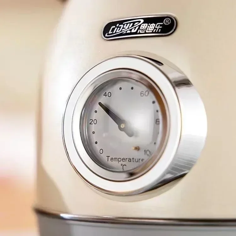 220V-240V Electric Water Kettle 1.8L 1800W 304 Stainless Steel With Thermometer Electric Boiling Coffee Tea Pot - Image 6