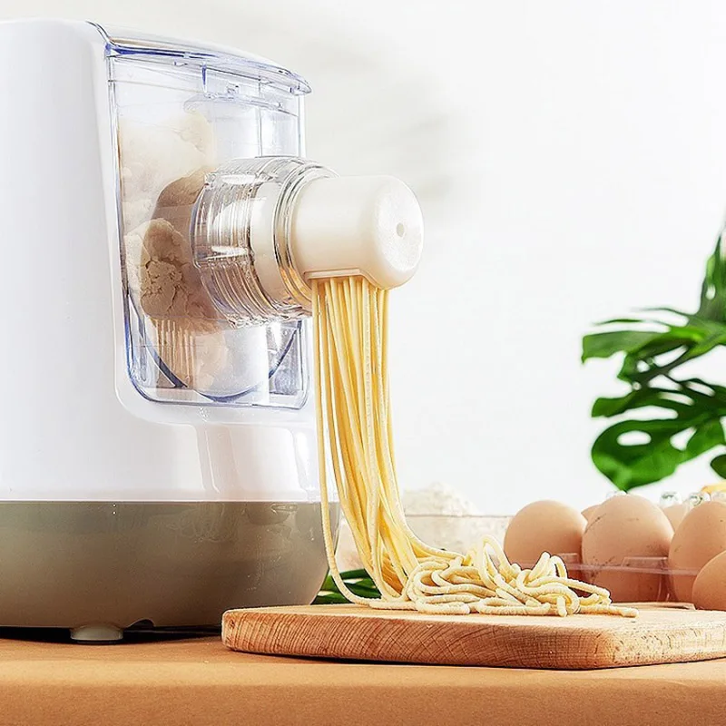 220V Electric Automatic Noodle Maker Machine Multifunction Pasta Maker Dough Roller Dumpling Machine Kneading Pressing Machine - Image 2