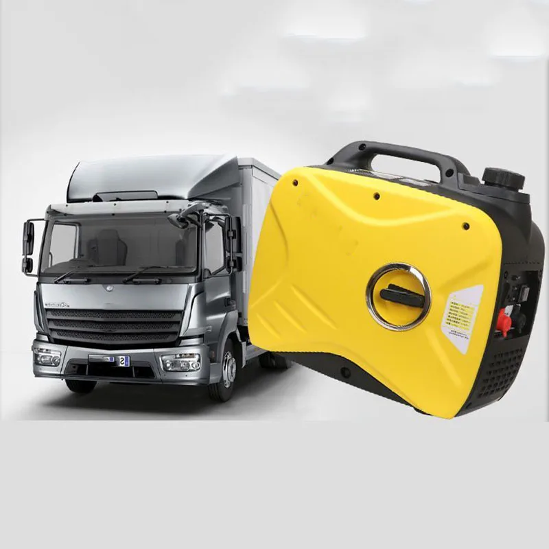 2500W Parking Air Conditioner Automatic Gasoline Generator 24V Remote Start DC Cargo Vehicle Silent Small Diesel Household - Image 2