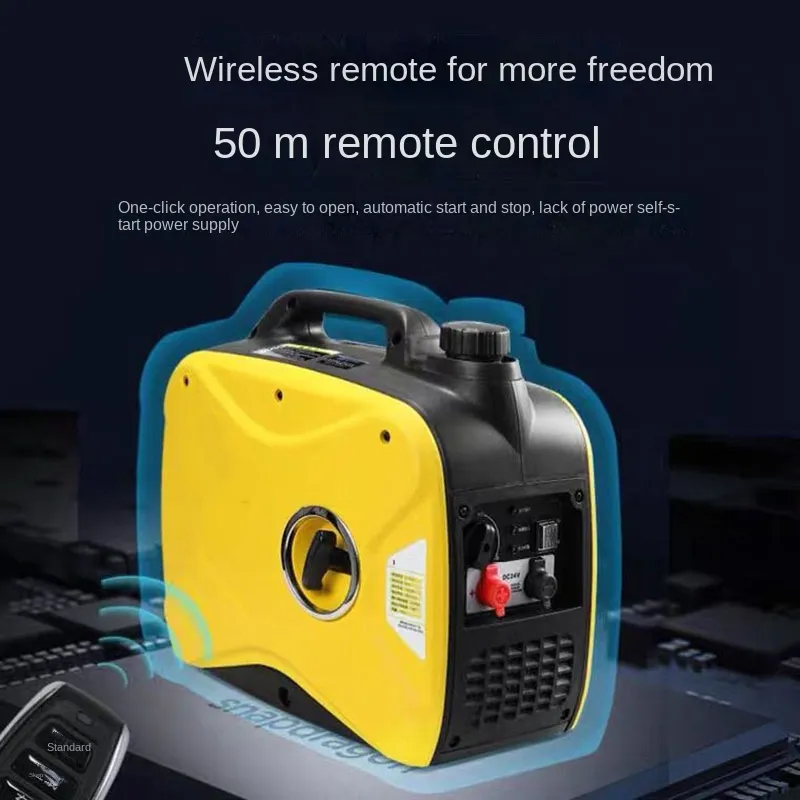 2500W Parking Air Conditioner Automatic Gasoline Generator 24V Remote Start DC Cargo Vehicle Silent Small Diesel Household - Image 3