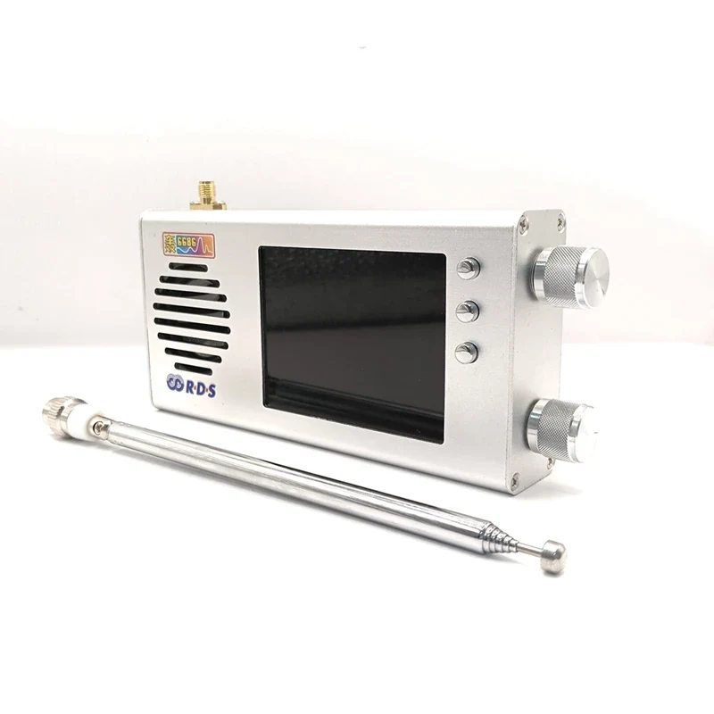 2Nd Generation TEF6686 FM/MW/Short Wave HF/LW Radio Receiver V1.18 Firmware 3.2Inch LCD + Metal Case + Speaker - Image 2