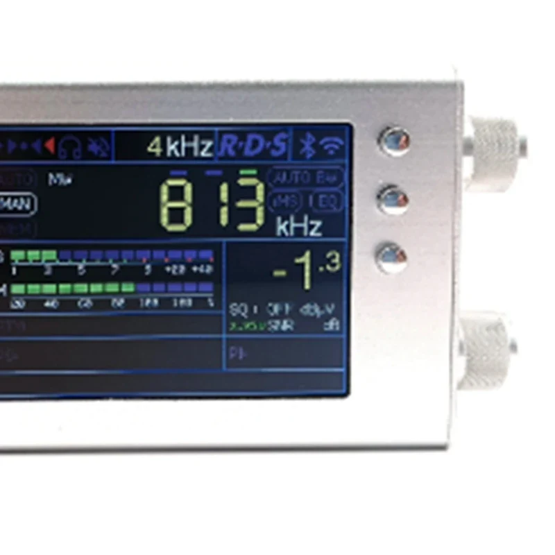 2Nd Generation TEF6686 FM/MW/Short Wave HF/LW Radio Receiver V1.18 Firmware 3.2Inch LCD + Metal Case + Speaker - Image 6