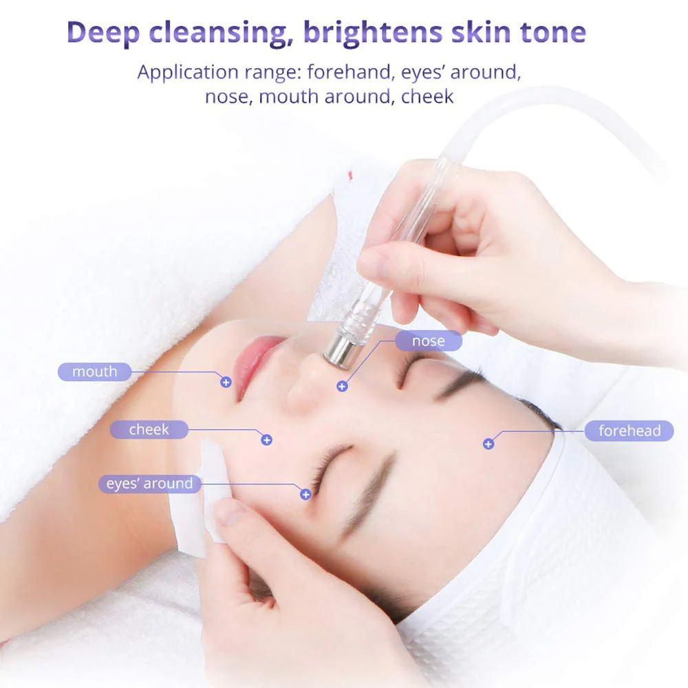 3 in 1 Diamond Microdermabrasion Dermabrasion Blackhead Removal Machine w/Vacuum & Spray for Skin Care Home Use Device - Image 3