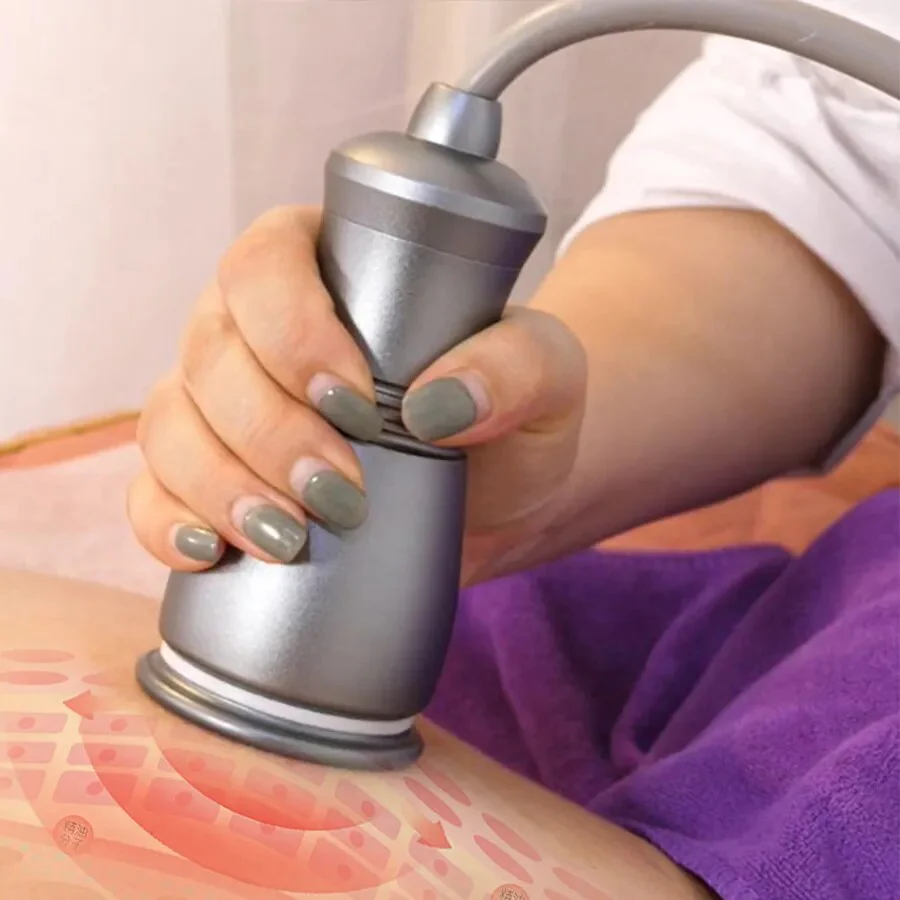 3 in 1 Electric Scraping Gua Sha Ventosas Anti Cellulite Fat Burner Cupping Body Slimming Massager Vibrating Meridian Dredge - Image 2
