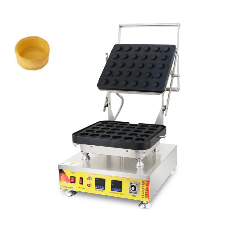 30-Hole Commercial Egg Tart Machine – Versatile Electric Cookie Press & Tart Shell Baker (NP-839)